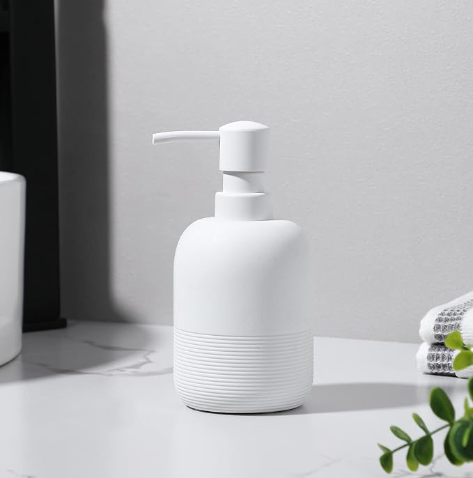 GalDal White Soap Lotion Dispenser - Image 3