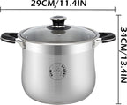 Vivicreate 27.5 Quart Stainless Steel Stock Pot - Image 2
