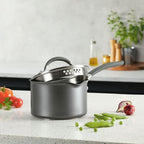 Circulon A1 Series w/ScratchDefense Nonstick Induction Straining 2qt SaucePan - Image 10