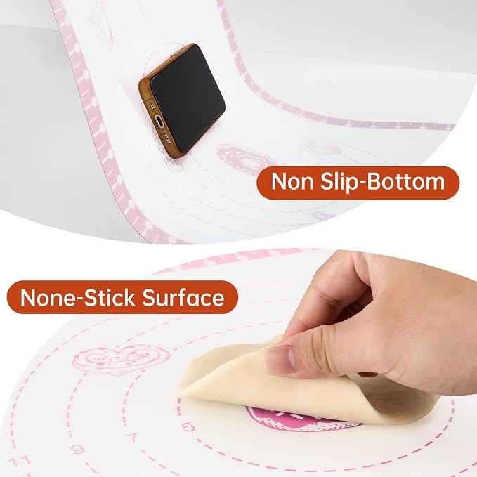 Non Slip Silicone Pastry Mat - Image 6