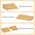 Expandable Bamboo Can Rack Organizer - Image 9