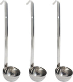 3 Oz Stainless Steel Ladle, Portioning and Serving Soup and Stew in Restaurants by Auvotuis