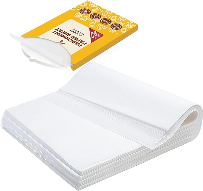 Katbite Parchment Paper, Heavy Duty 12x16 inches Baking Paper, 300 Sheets by katbite