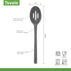 Tovolo Flex Core Silicone Slotted Deep Spoon - Image 6
