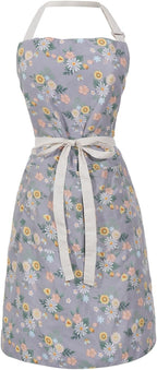 Aoomzoon Kitchen Aprons for Women by Aoomzoon