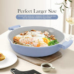 AIKENBBKK Ceramic Frying Pan Skillet Nonstick - Image 6