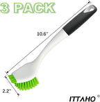 3 Pack Dish Brush, Dish Scrub Brush, Kitchen Scrub Brush - Image 2