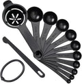 DOTINGHUX Measuring Spoons, Plastic Measuring Spoons Set by DOTINGHUX