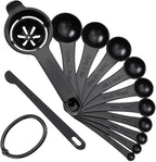 DOTINGHUX Measuring Spoons, Plastic Measuring Spoons Set by DOTINGHUX