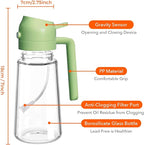 YARRAMATE Olive Oil Dispenser, 2 in 1 Oil Sprayer - Image 8