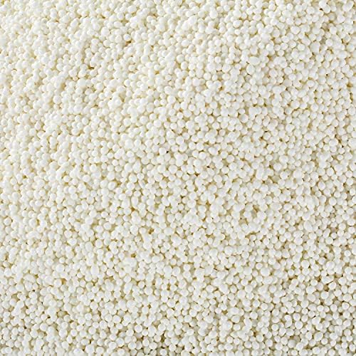 White Nonpareils Sprinkles, 1.8 lb Bulk Candy for Cakes and Cupcakes - Image 4