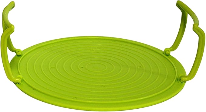 Microwave Multipurpose 4 in 1 Tray Stand Rack Splatter Guard Carry Tray - Image 5
