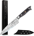 MOSFiATA 4 Inch Paring Knife, Kitchen Knife Fruit Knives by MOSFiATA