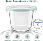 3 Cup Glass Meal Prep Containers - Image 2