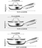 USELUCK Non Stick Frying Pans - Image 2