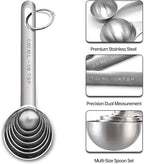 Tablespoon Measuring Spoons Set, Stainless Steel Measuring Spoons - Image 3