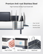 SUNLY Expandable Dish Drying Rack, Versatile Brackets - Image 4