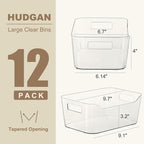 Hudgan 12 Pack Pantry Storage Bins - Image 5