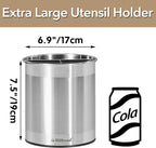 Hillbond 7.5x6.9 Inch EXTRA LARGE Utensil Holder - Image 3