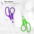 Scissors Bulk Set of 100-Pack, Niutop 8" Multipurpose Sharp Sewing Craft Fabric - Image 7