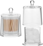 Qtip Holder Thick Glass Apothecary Jars - Image 6