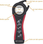 Jar Opener, 5 in 1 Multi Function Can Opener Bottle Opener Kit - Image 5