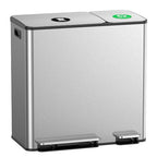 Lovewind Dual Trash and Recycling Bins by LOVEWIND
