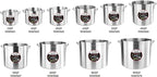 New Star Foodservice 80 Qt Aluminum Stock Pot, No Cover - Image 3