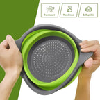 Silicone Colander Collapsible Strainers Set - Image 5