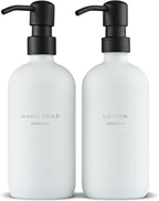 MaisoNovo Soap Dispenser 2-Piece Set | 16.9oz Clear Bottles by MaisoNovo-TheArtofSustainableLiving