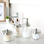 Amolliar Mason Jar Liquid Soap Dispenser Pump, Rustproof Stainless Steel Lid - Image 2