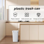ROOMTEC 35QT Kitchen Trash Can, Sturdy and Lightweight Slim Trash Can, Trash - Image 6