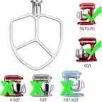 Stainless Steel Flat Beater Attachment Compatible - Image 5