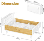 Urackify Dish Drying Rack for Kitchen Counter - Image 8