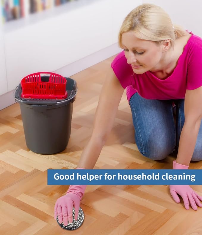 6Pcs Steel Wool Scrubbers - Image 7