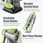 KEOUKE Rotary Cheese Grater Pro 6 in 1 - Image 7