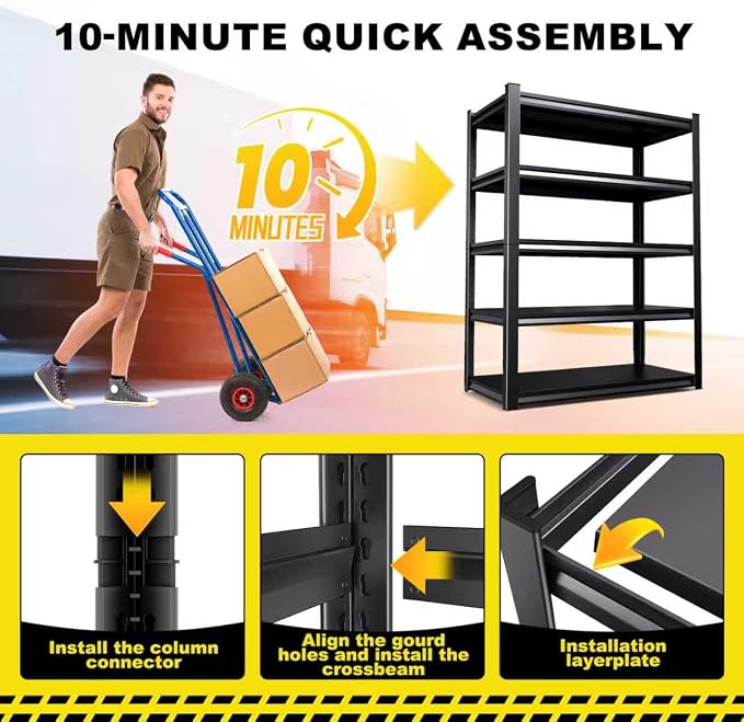 Set of 3 Garage Shelving - Image 3