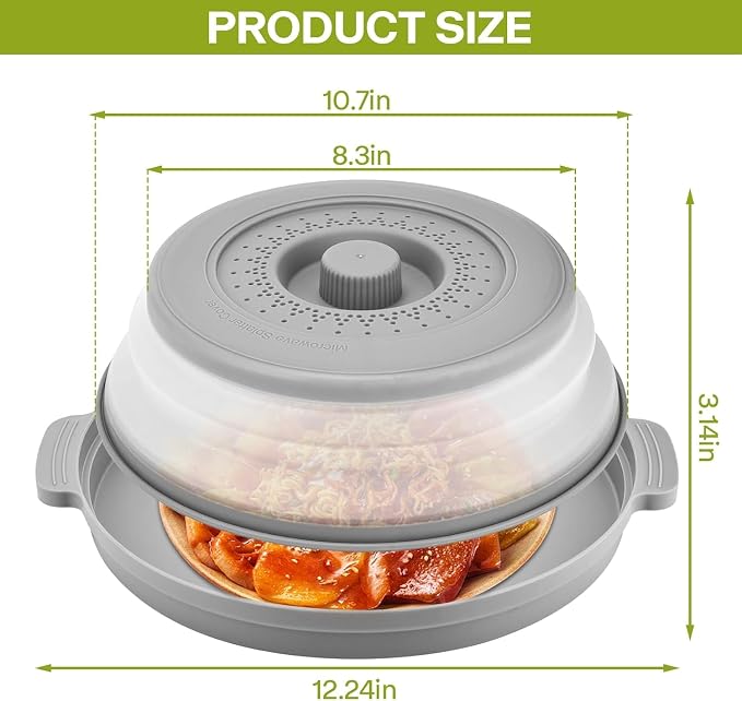 Microwave Splatter Cover for Food - Image 4