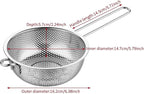 Stainless Steel Colander Fine Mesh Colander - Image 2
