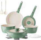 Redchef Ceramic Nonstick Pans and Pots Set, Ceramic Cookware Set by Redchef
