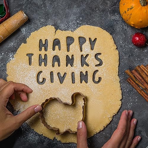 6PCS Thanksgiving Cookie Cutters Set, Holiday Cookie Cutter - Image 6