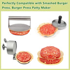 BOYAN 7 Inch Parchment Paper Rounds, Hamburger Patty Paper/Burger Press Paper - Image 4