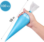 16 Inch Piping Bags Disposable, Frosting Bags, Cake Decorating Bags, Decorating - Image 2