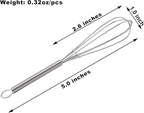 CHuangQi 5 Inch Endurance Stainless Steel Mini Whisk/Egg Beater - Image 2