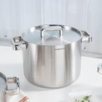 316 Stainless Steel 8.5 Quart Stock Pot - Image 2