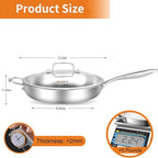 DELARLO Tri-Ply Stainless Steel Pan - Image 3