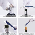 HYZ 2-Pack Wine Opener Waiter Corkscrew, Professional Wine Key - Image 5