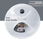 Microwave Splatter Cover for Food Large Microwave Plate Cover Guard Lid - Image 5