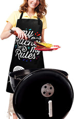 Adjustable Waterproof Apron Bib Apron - Image 4
