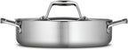 Tramontina Signature Tri-Ply Clad Stainless Steel 3-Quart Braiser Pan - Image 2
